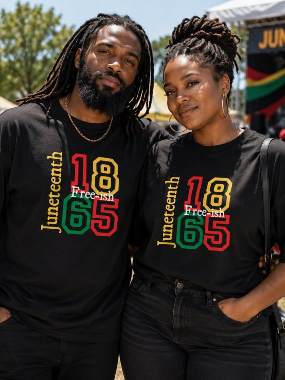 Juneteenth 1865 T-SHIRT - Picture 2 of 2